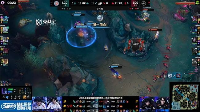 LOL-LPL：ahn卡莎(shā)天神下凡豪取(qǔ)四(sì)杀 EDG2-0輕(qīng)取(qǔ)LGD
