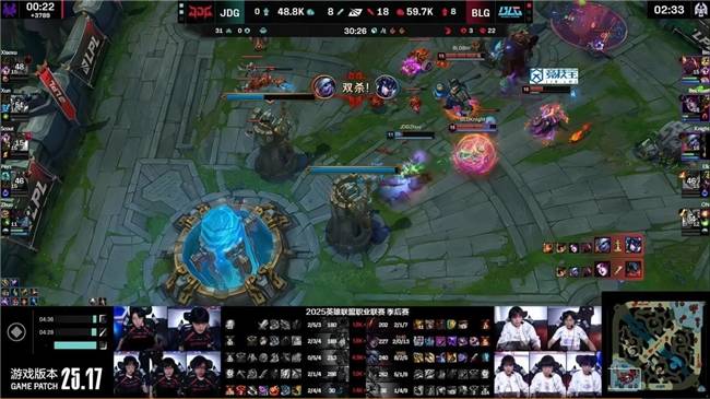 LPL:BLG讓(ràng)二追(zhuī)三力克JDG