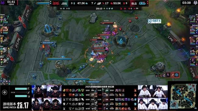 LPL:BLG讓(ràng)二追(zhuī)三力克JDG