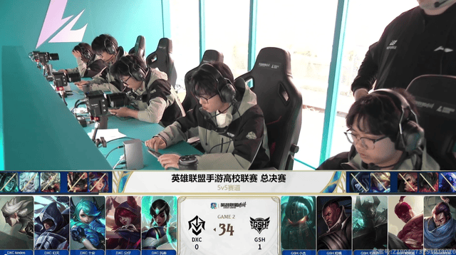 2025英雄联盟手遊(yóu)高校联赛:恭喜GSH夺冠!Blade让二追三夺冠