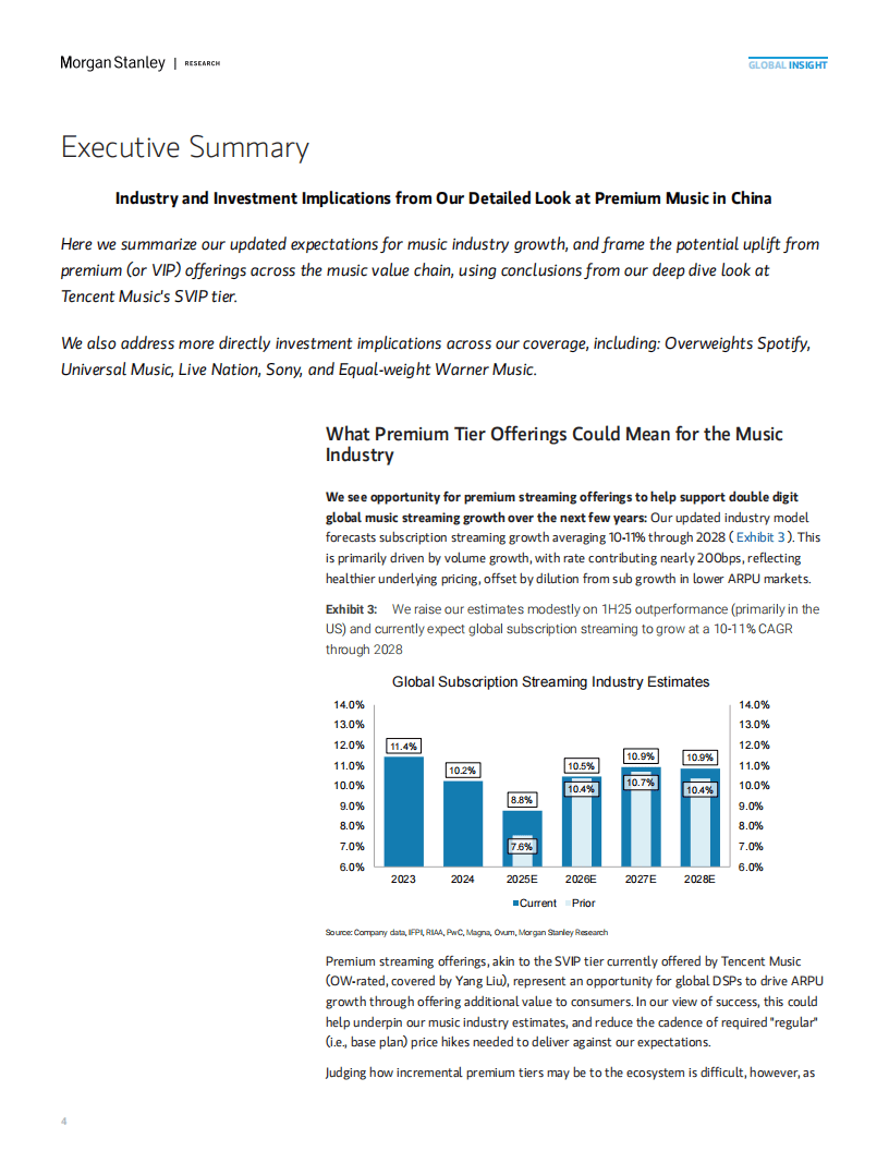 2025年中國(guó)流媒体音乐市场的高(gāo)端化机遇報(bào)告(gào)（英文(wén)版(bǎn)）