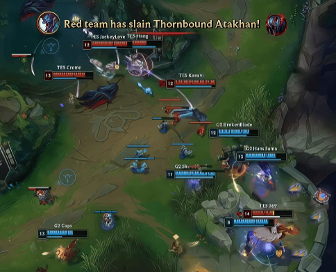 LOL赛事对决精彩，三(sān)国邀(yāo)你赴(fù)谋略盛宴